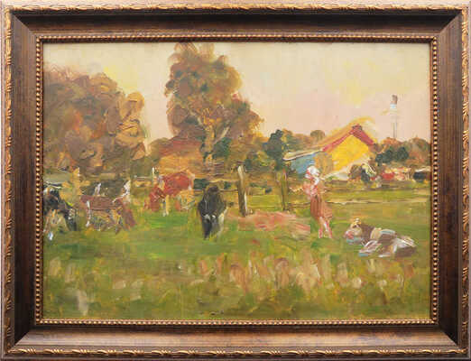 Васин Владимир Алексеевич. На пастбище